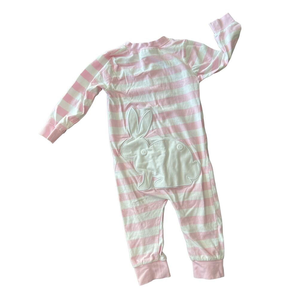 Appliqué Bunny Bum Pajamas